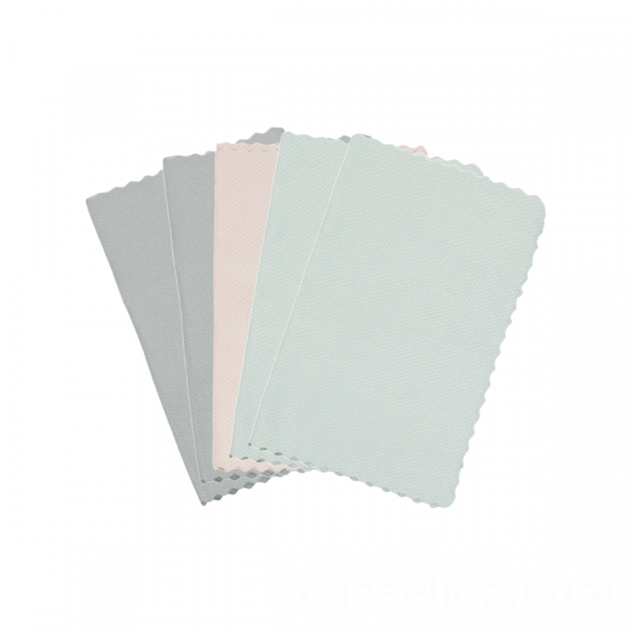 Set de paños de limpieza 40x30cm, 5 piezas, microfibra