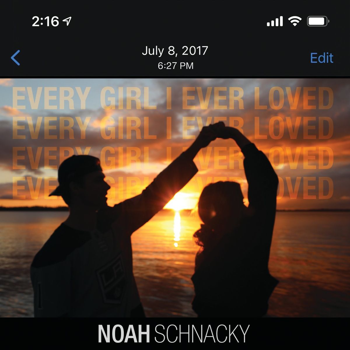 Noah Schnacky - Every Girl I Ever Loved