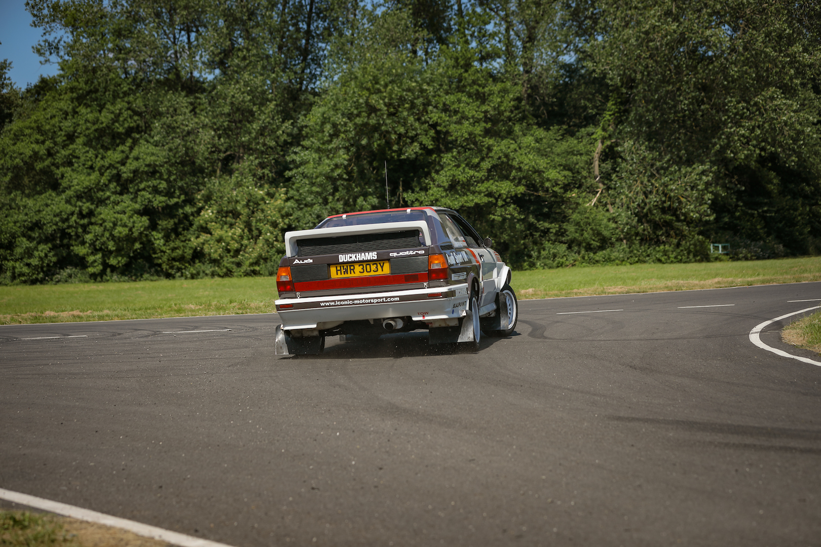 Take to the Road Feature Audi Quattro Turbo Group 4 Spec - 3 laps around Curborough Sprint Course