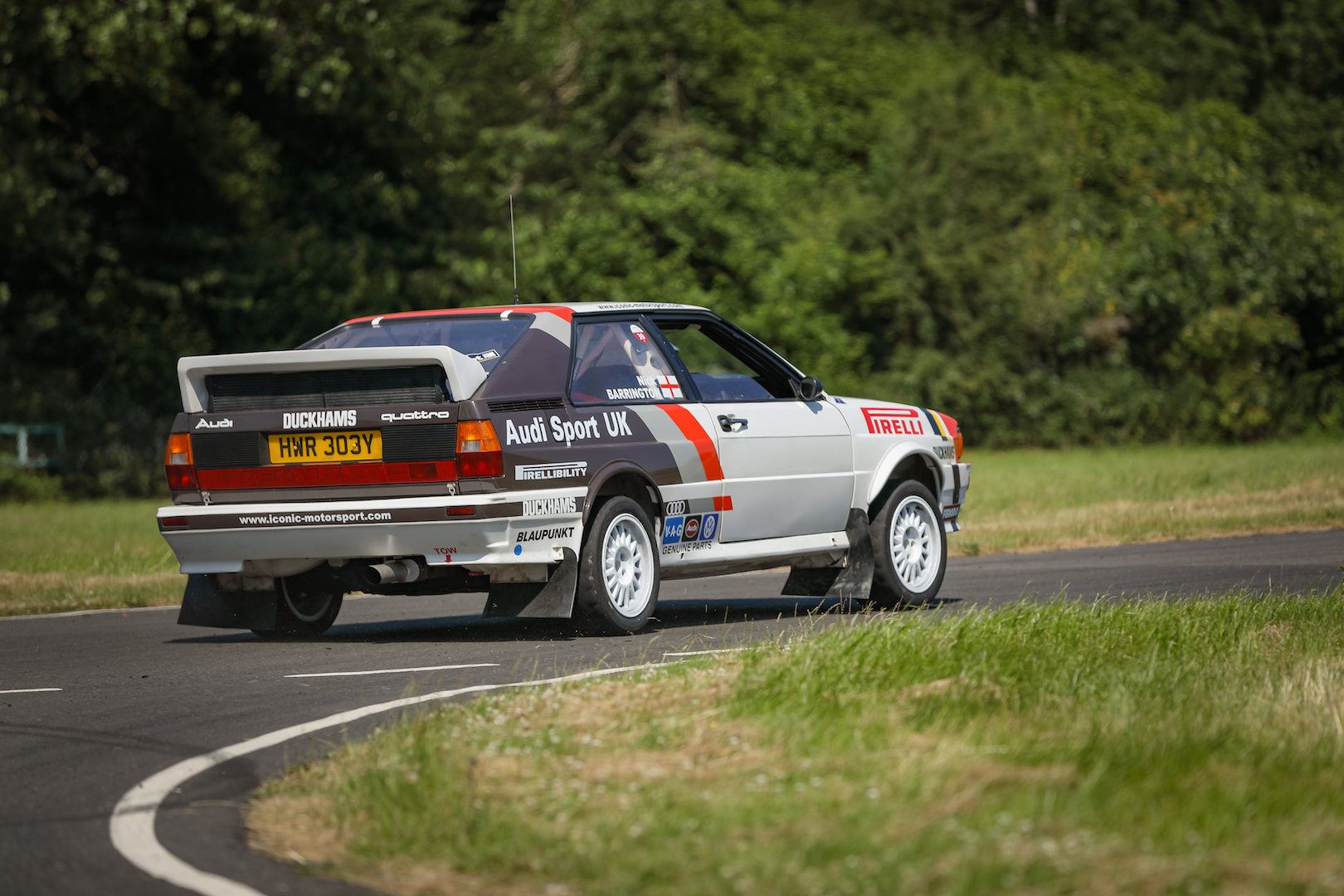 Take to the Road Feature Audi Quattro Turbo Group 4 Spec - 3 laps around Curborough Sprint Course