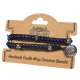 double wrap bracelets - turtles with lapis