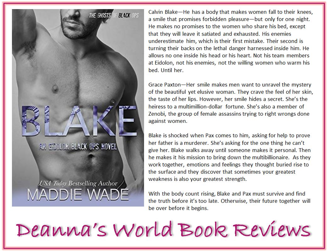 Blake by Maddie Wade blurb