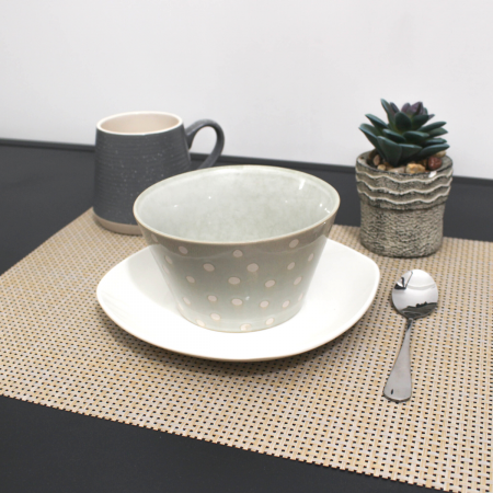 Bowl verde, 8xØ13.5cm