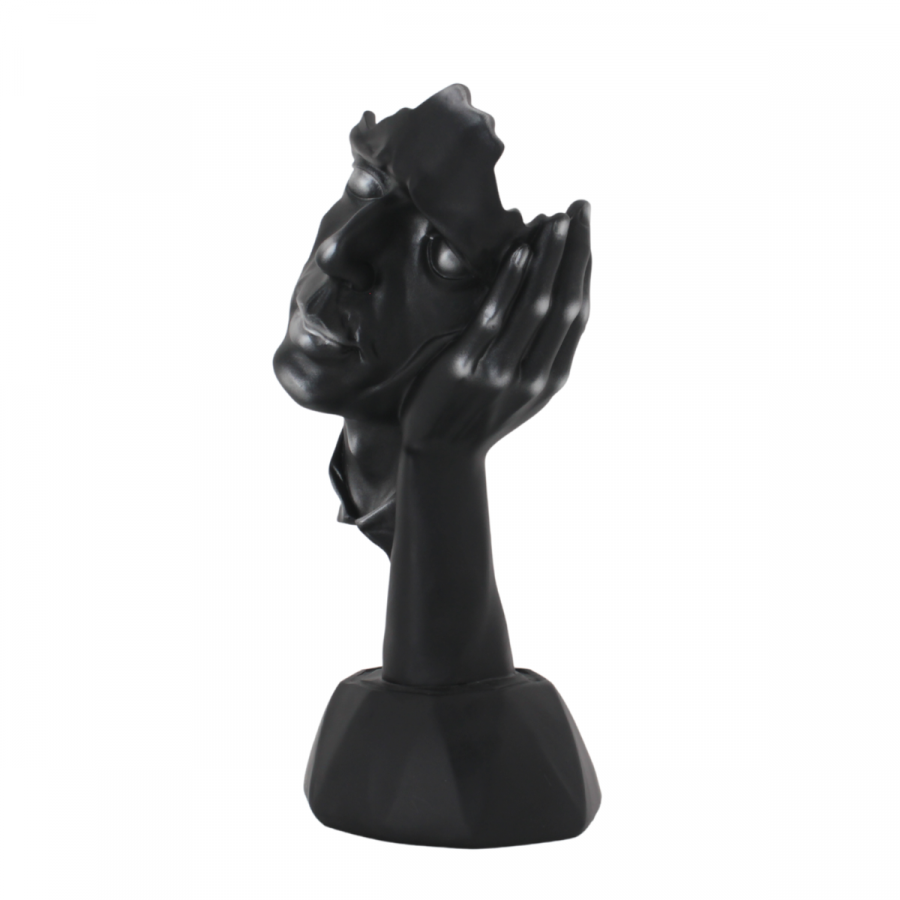 Figura decorativa negro, 31.5cm