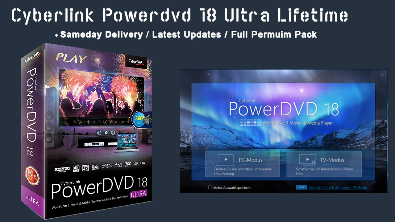 cyberlink powerdvd 18 ultra download