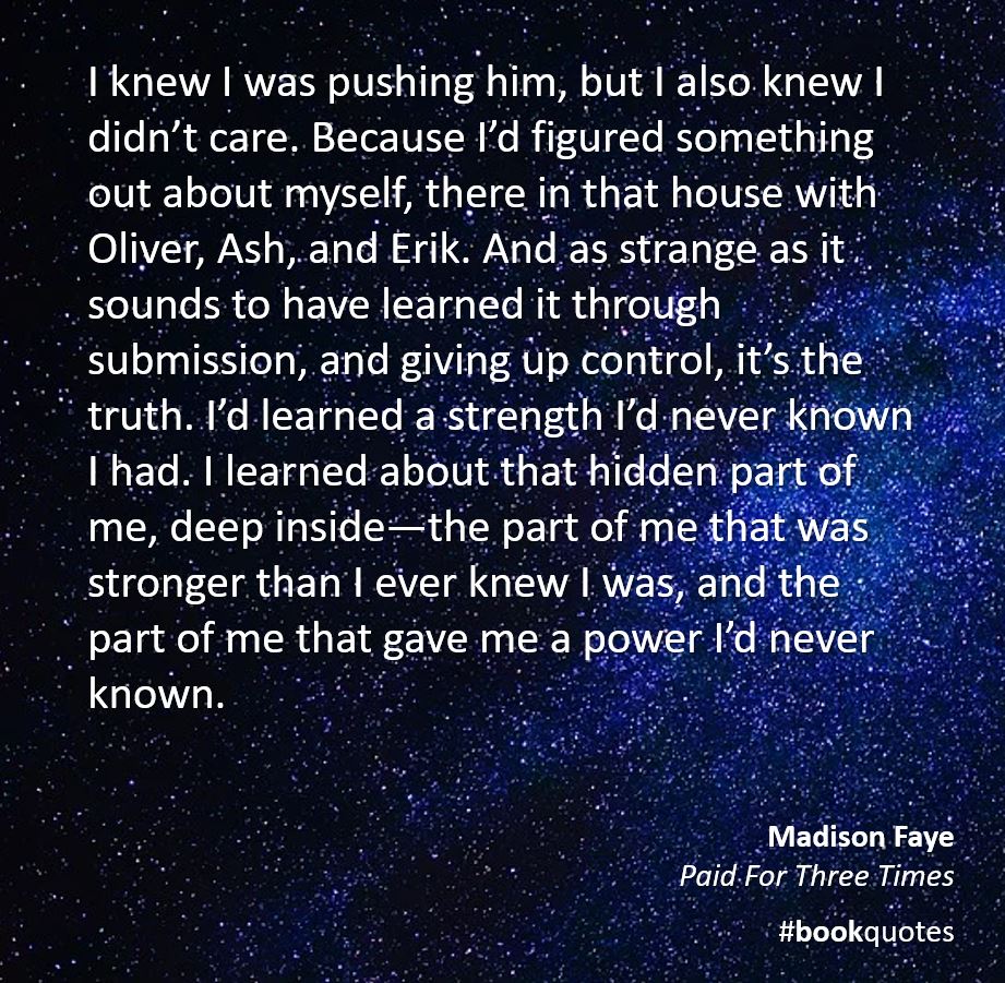 Book quote Madison Faye