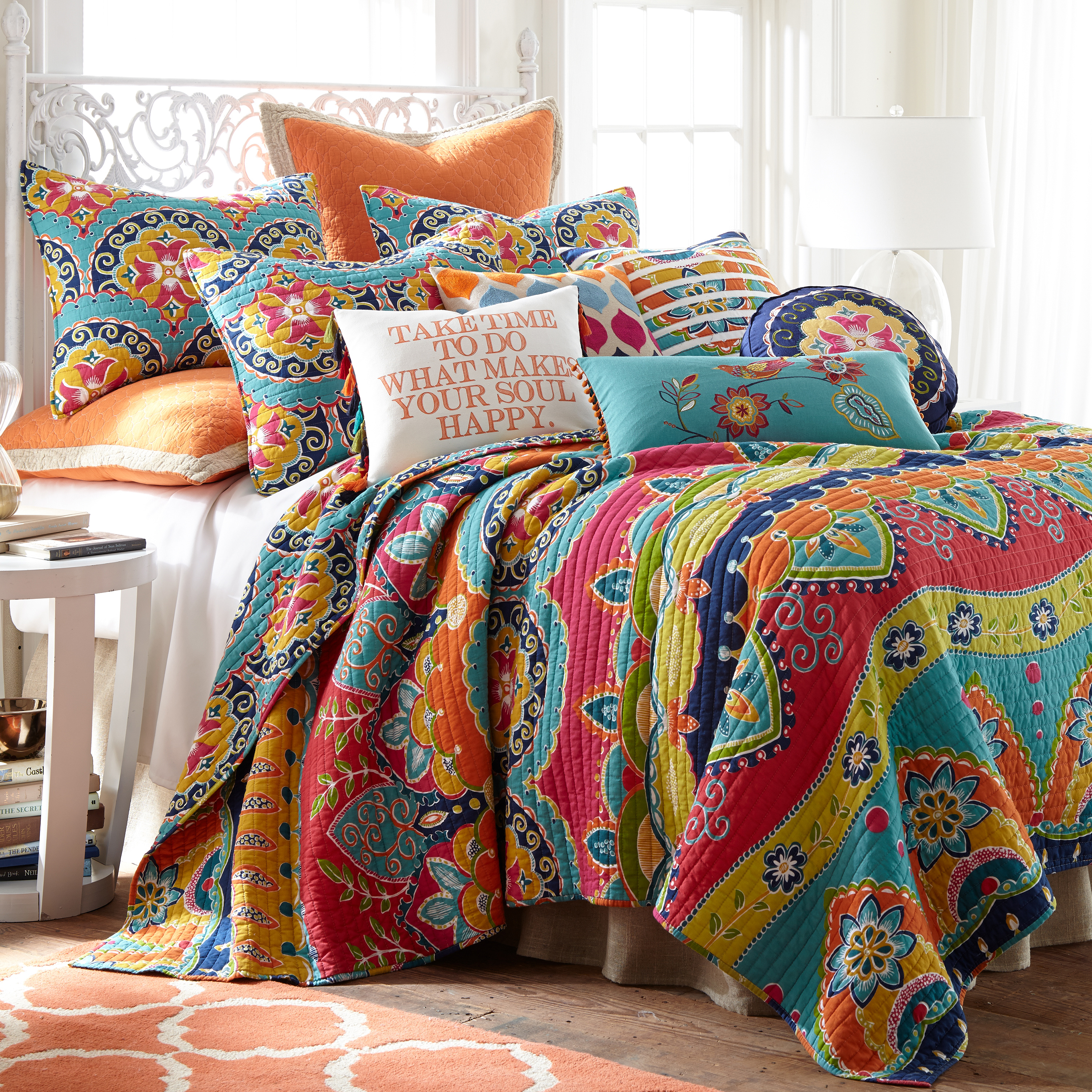 Amelie Quilt und Kissenbezug Set - Levtex Home - Bild 6 von 15