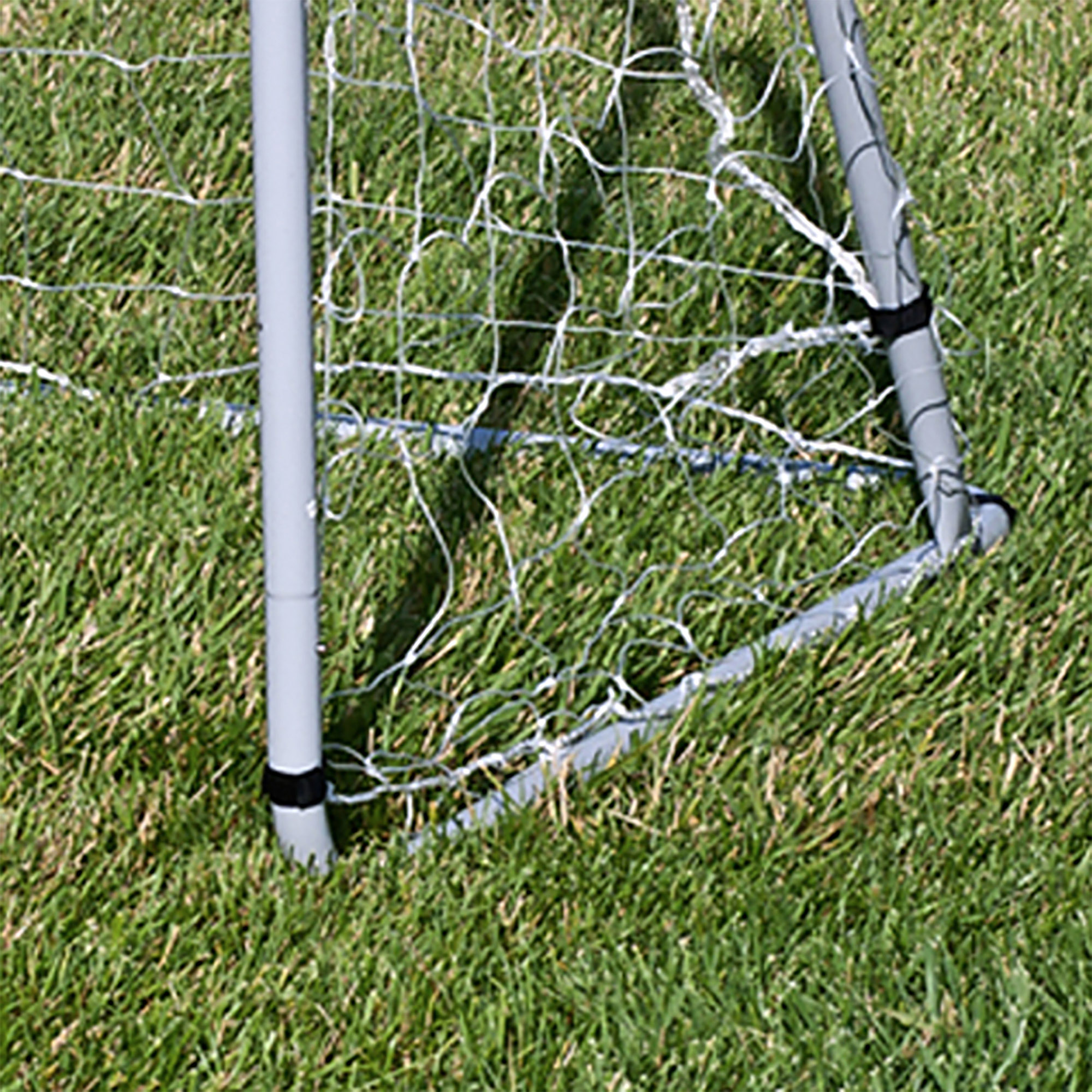 BCP 12x6ft Steel Soccer Goal w/ Net, Straps, and Anchors White eBay