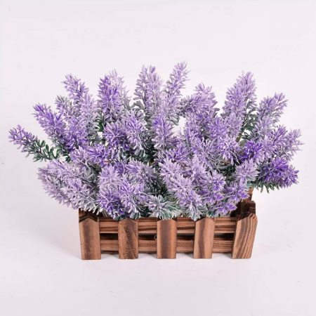 Lavanda artificial morado, 27cm