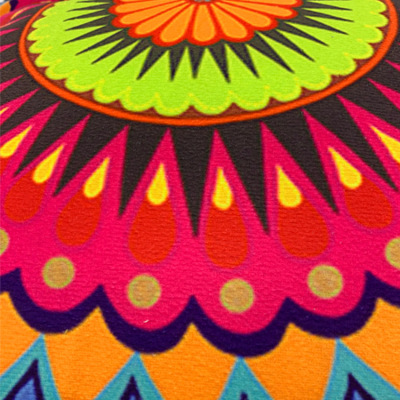 Cojín mandala florida, 42cm