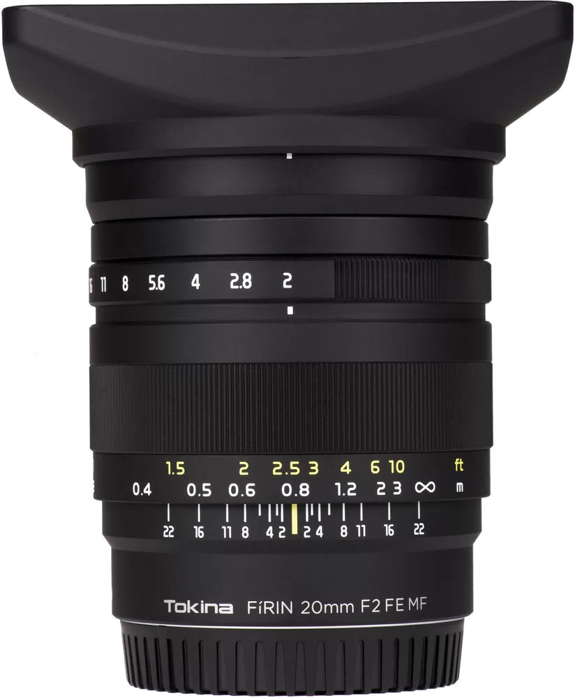 Tokina FiRIN 20mm f/2 FE MF Lens for Sony E FRN-MF20FXSE