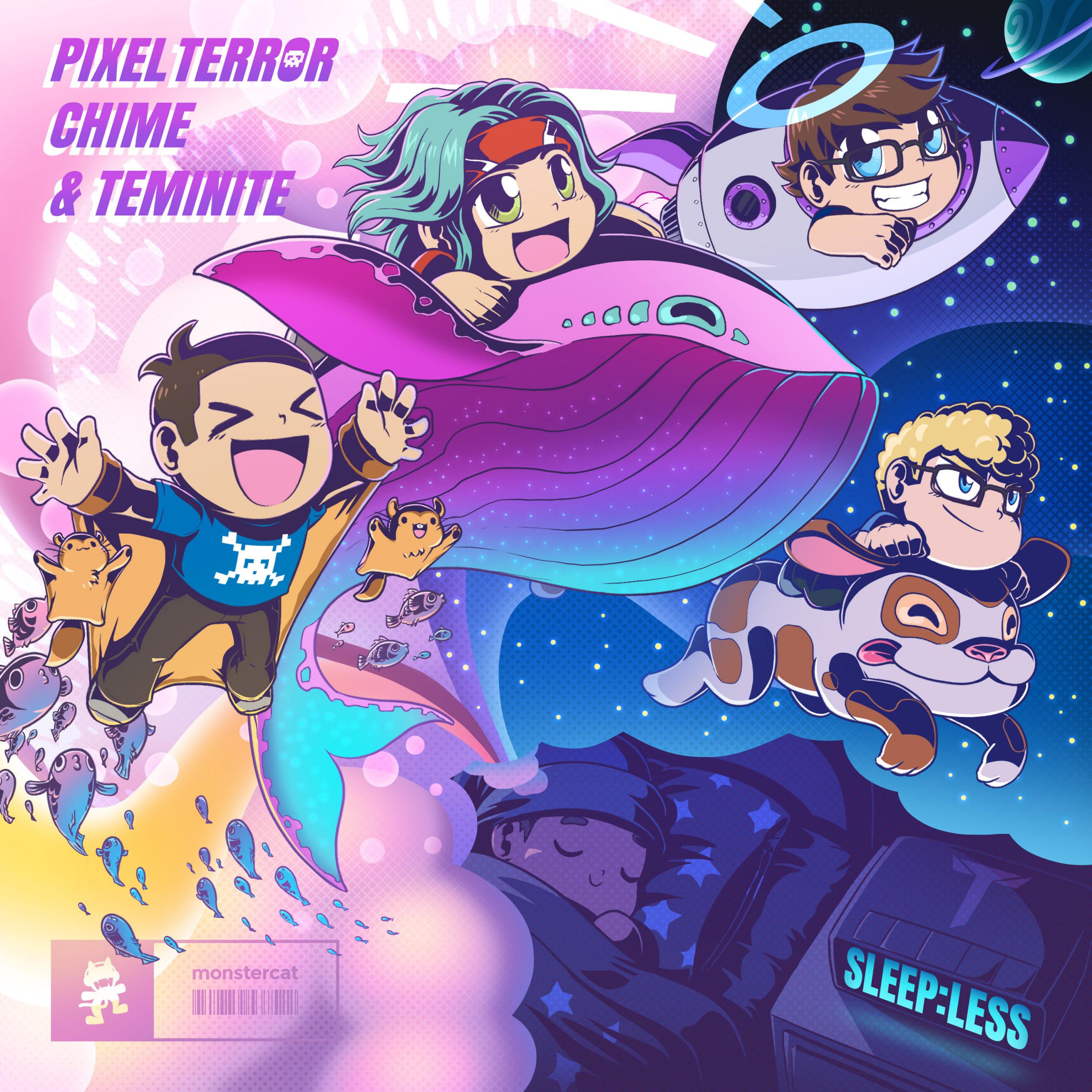 Pixel Terror, Chime & Teminite - Sleepless