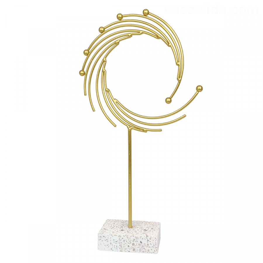 Figura decorativa 35.5cm, acero