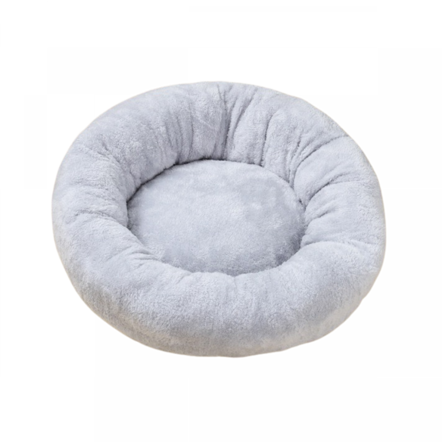 Cama para mascota gris claro, 12xØ54cm