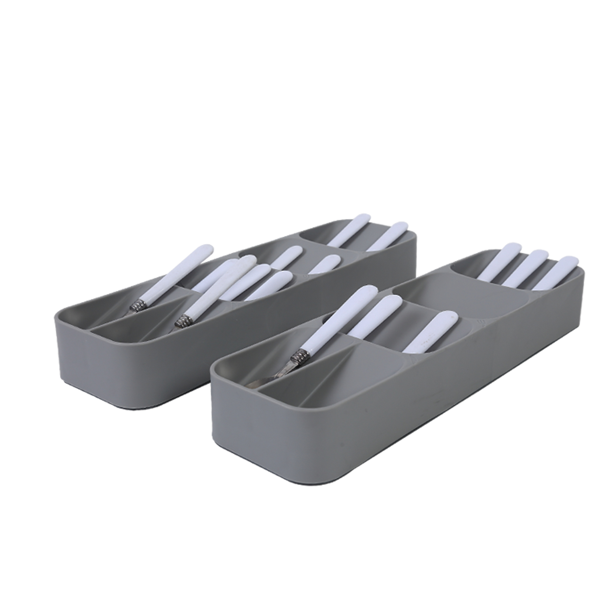 Cutlery Organiser Drying Tray Kitchen Drawer Organizer Spoon Divider