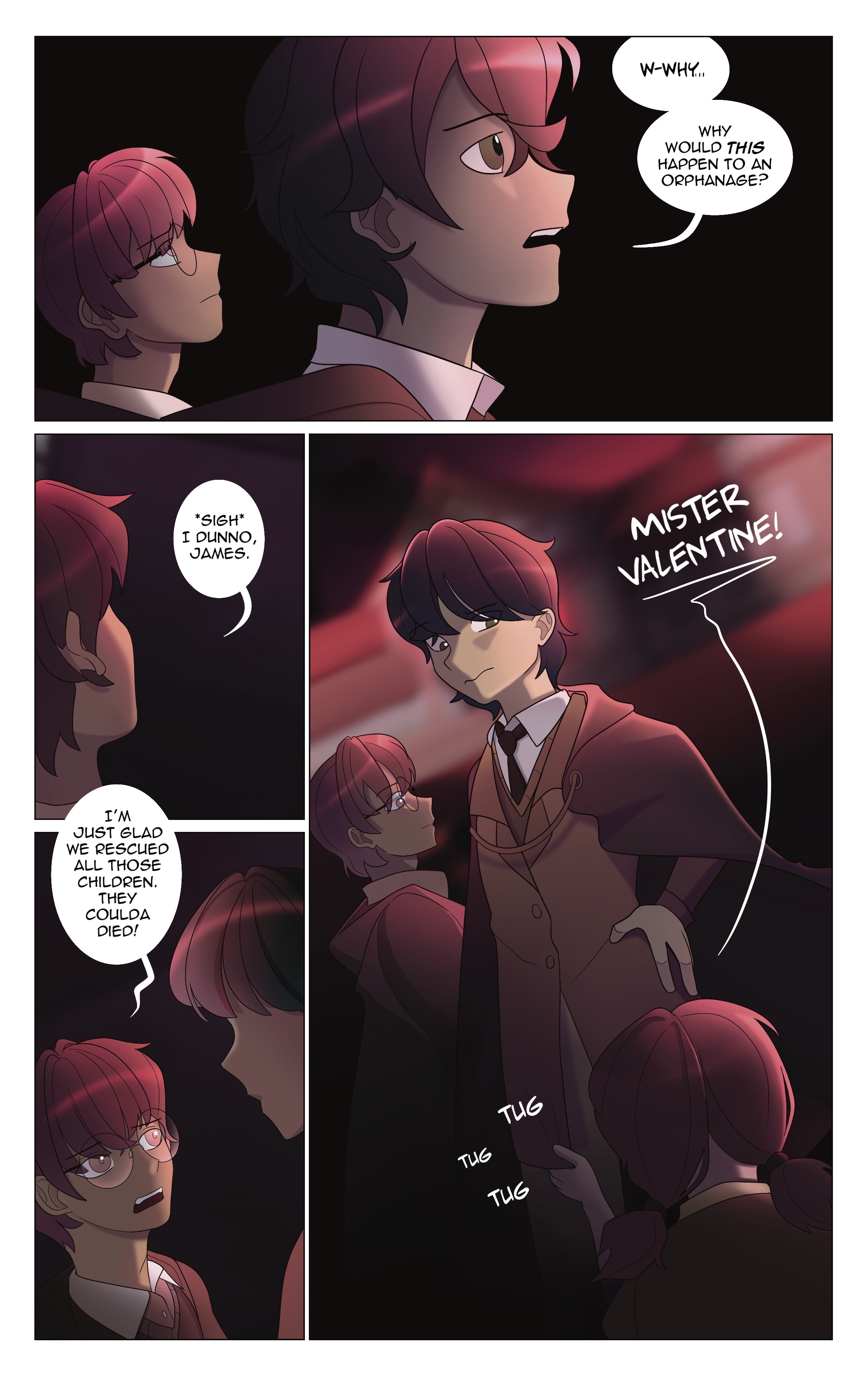 Chapter 1: Page 3 of VALENTINE Comic