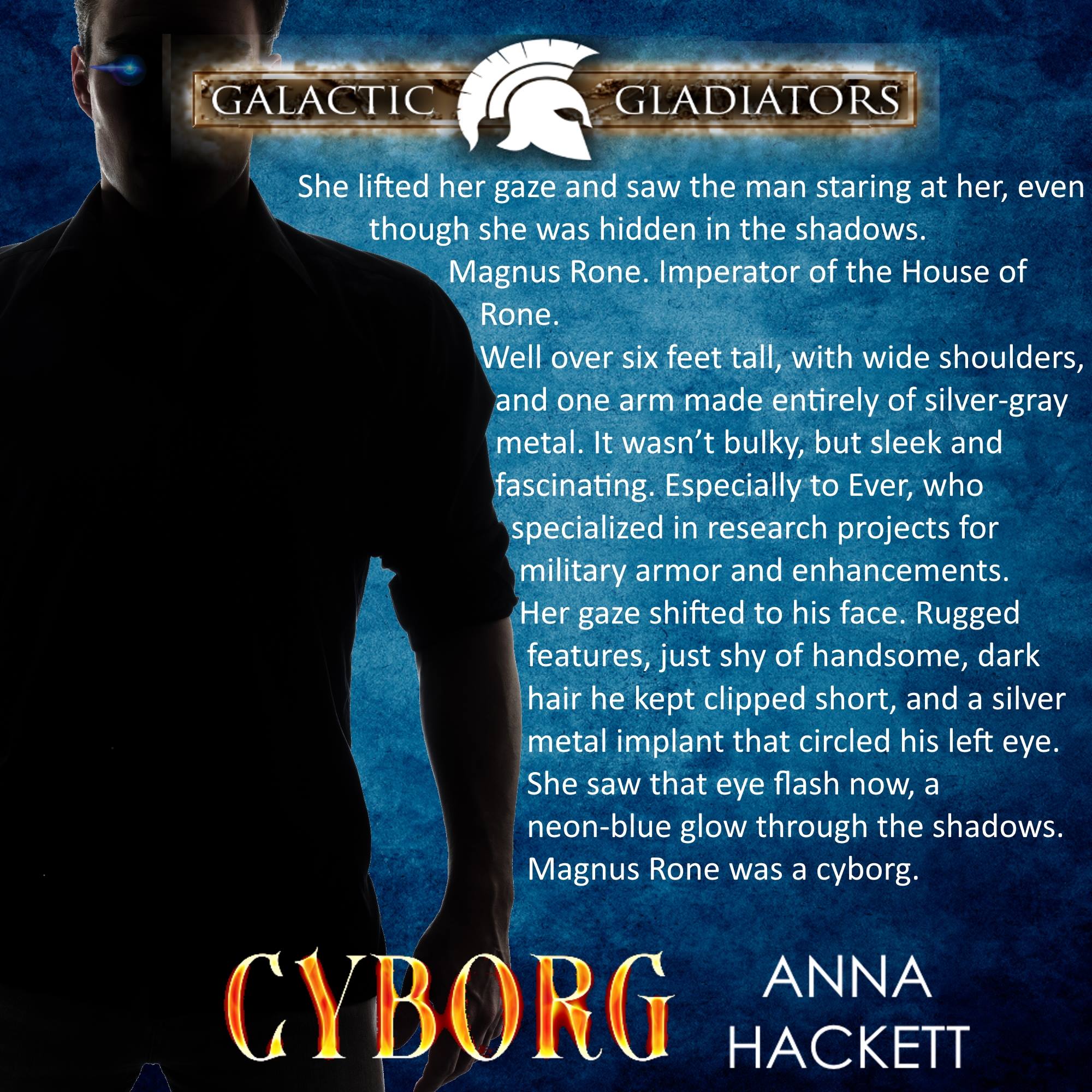 Cyborg by Anna Hackett teaser
