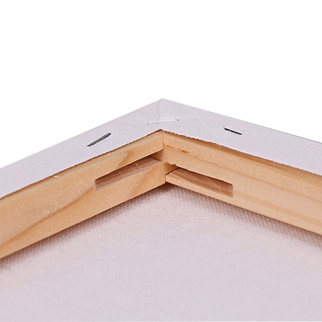 5x Artist Canvas Blank Stretched Canvases Art Large White Oil Acrylic Wood 50x60