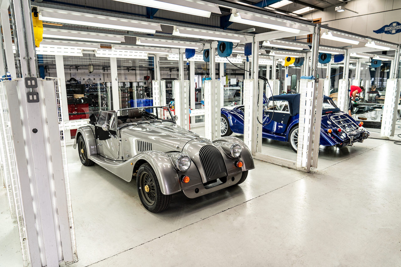 Morgan builds its last Steel Chassis car after 84 years of production