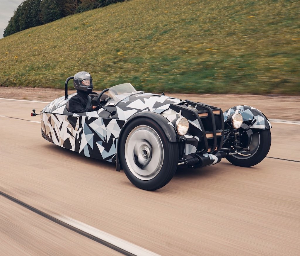 Morgan reveals early sketches of the new Three Wheeler