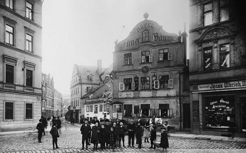 archivní snímek z přelomu 19. a 20. století - zdroj: http://www.liberec-reichenberg.net
