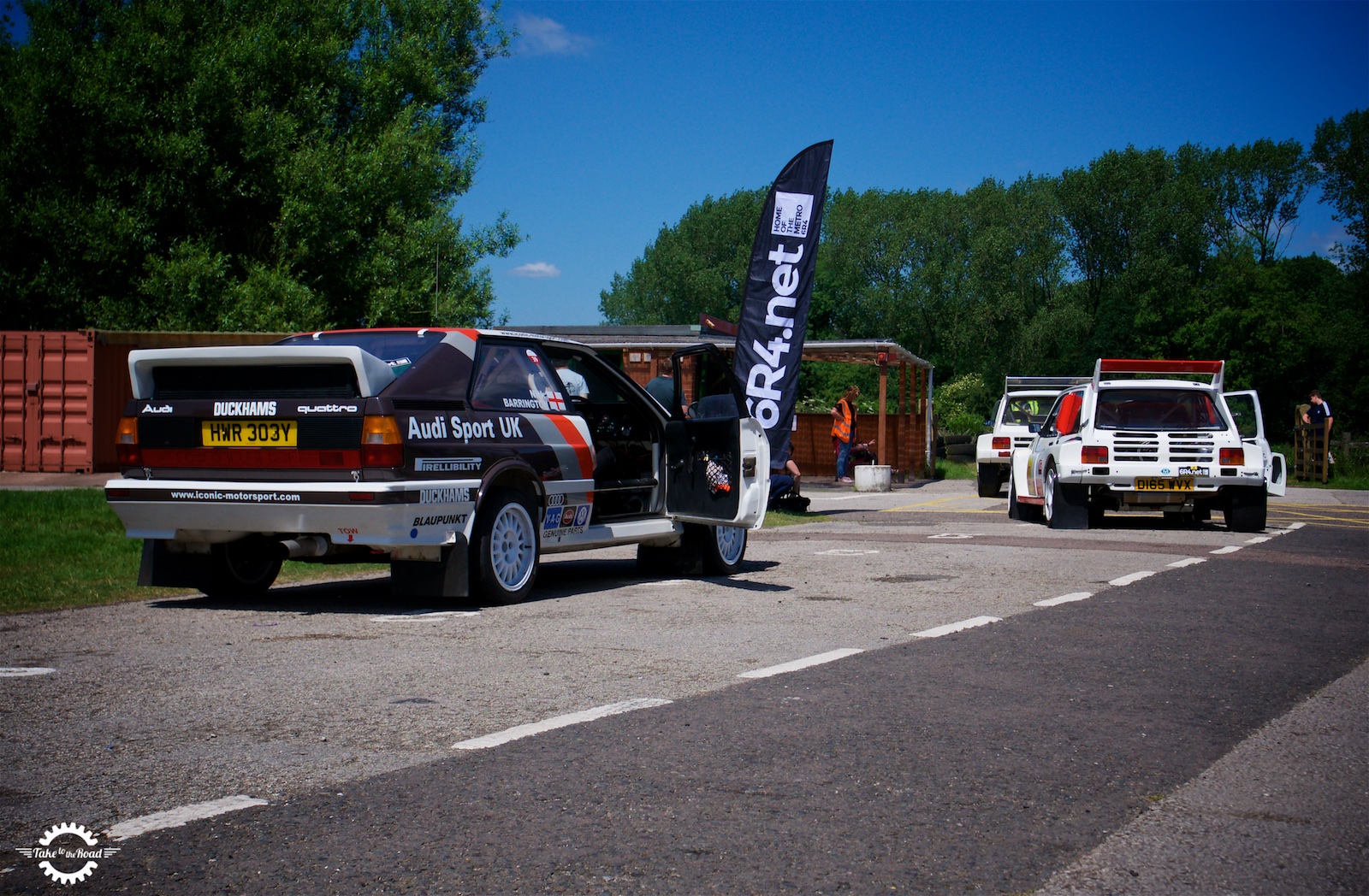 Take to the Road Feature Audi Quattro Turbo Group 4 Spec - 3 laps around Curborough Sprint Course