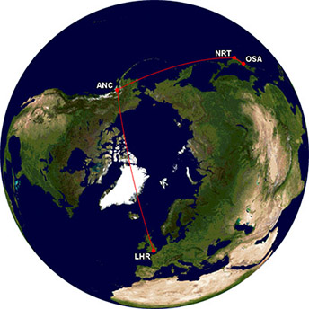 BA 747 Network Japan Dec80