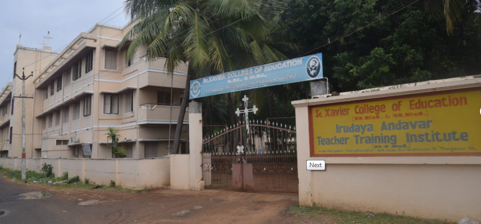 St. Xavier College of Education, Kumbakonam Image