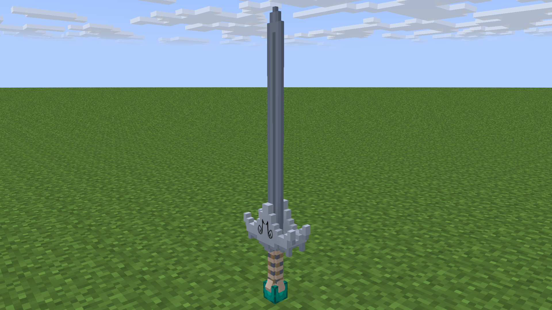 A nice sword rig I did for Rummy. - Wallpapers and art - Mine-imator forums