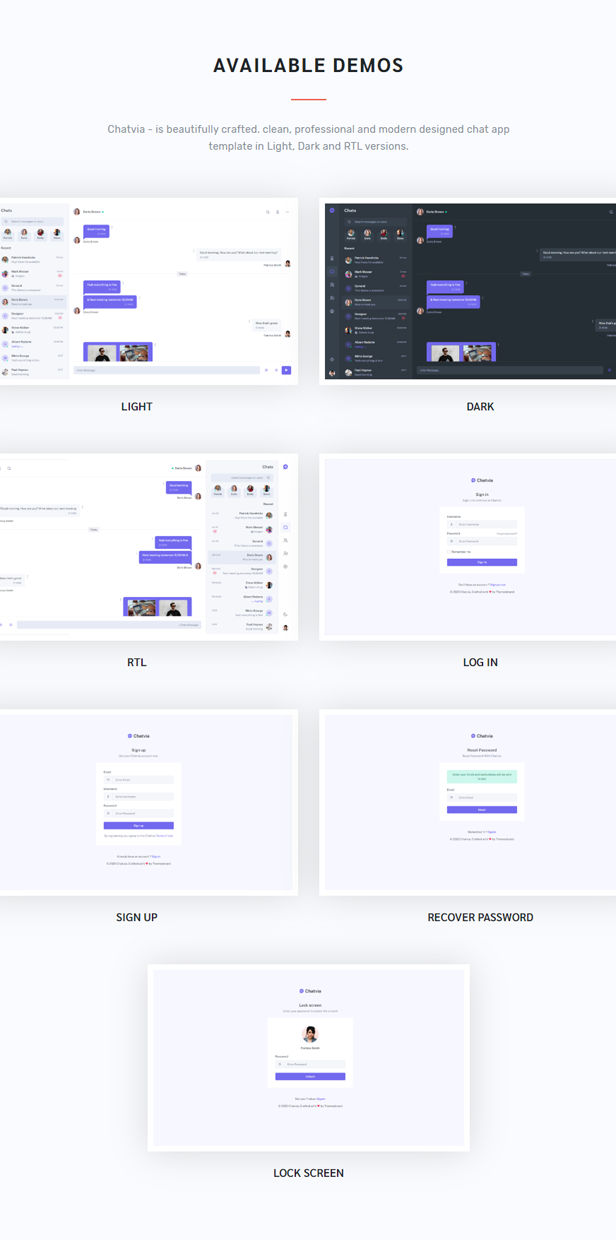Chatvia - Responsive Chat Template - 1