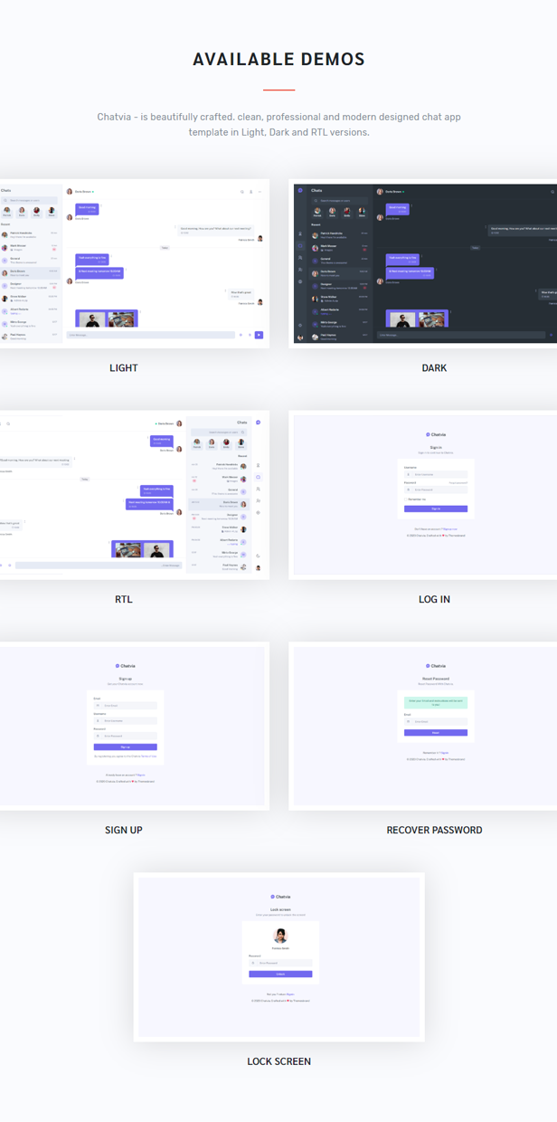 Chatvia - VueJs  Chat App Template - 3