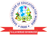 Sarah College of Education for Women, Erode