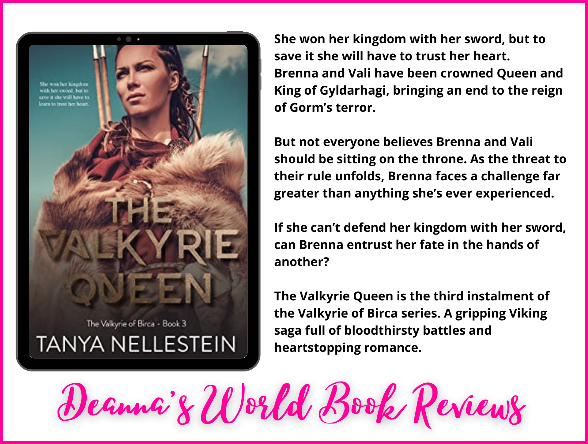 The Valkyrie Queen by Tanya Nellestein blurb