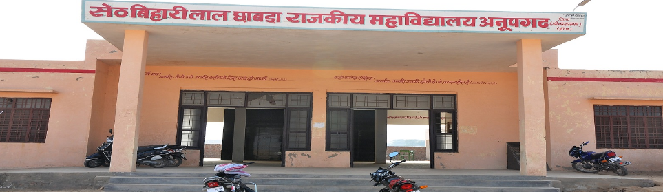 Seth Bihari Lal Chhabra Government College, Anupgarh Image