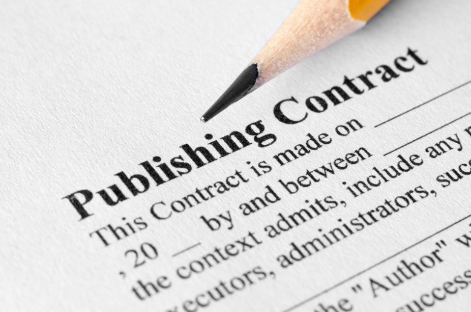 Publishing contract