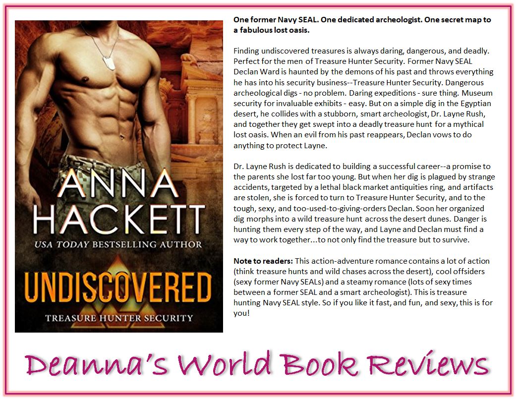 Undiscovered by Anna Hackett blurb