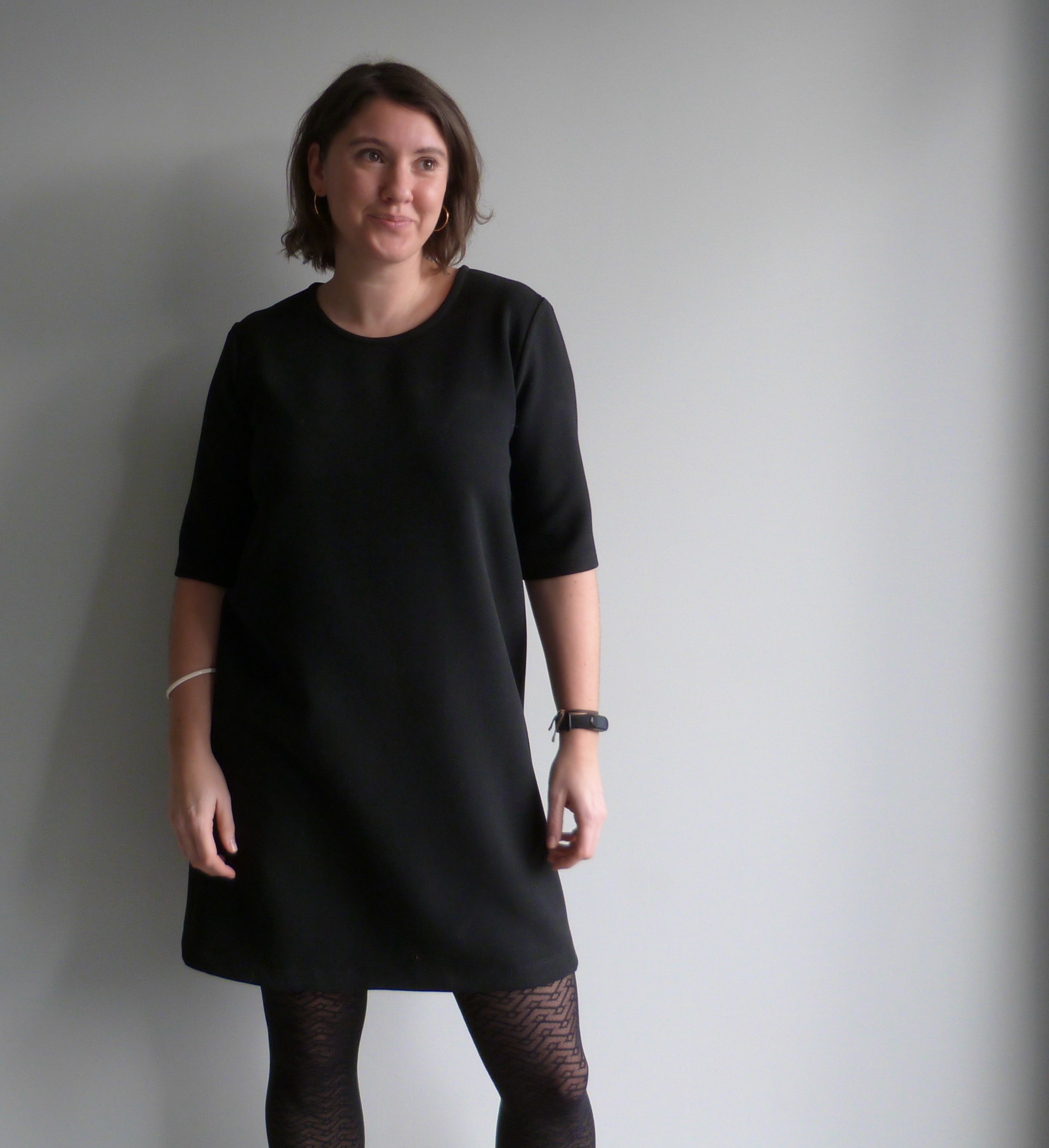 Robe Noire Bodycon Samantha Faiers - Taille 12 - Mini - Neuve Avec Étiquettes