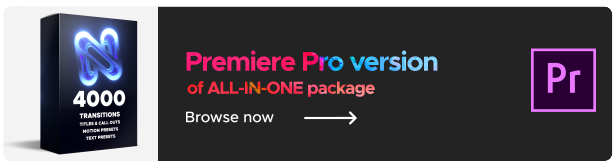 Animation Presets for Premiere Pro - 1