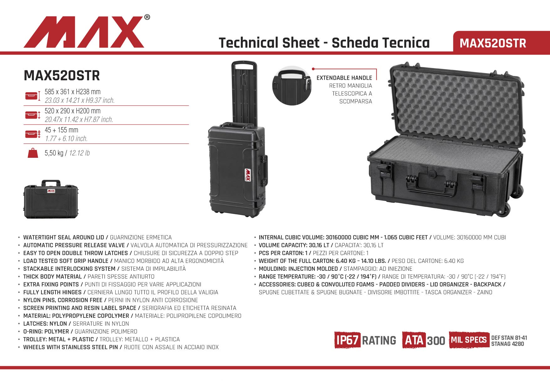 Max Case Max520STR