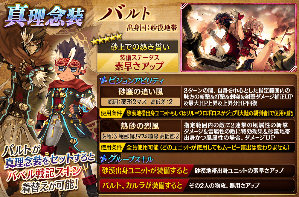 砂上での熱き誓い