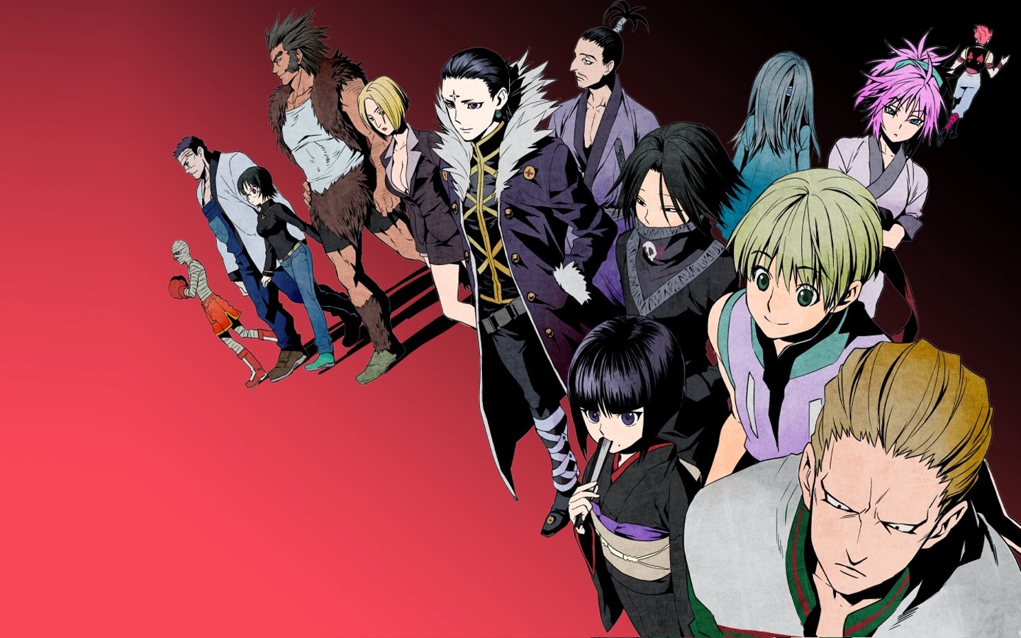 Wallpaper Hunter x Hunter 125 Hunter x Hunter, Hisoka , anime girls, anime boys