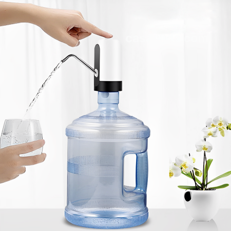 Dispensador de agua automático blanco, 13cm