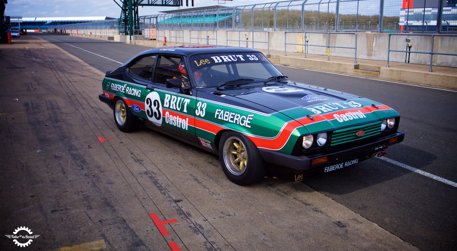 Take to the Road Feature Ford Capri Faberge Testing at Silverstone