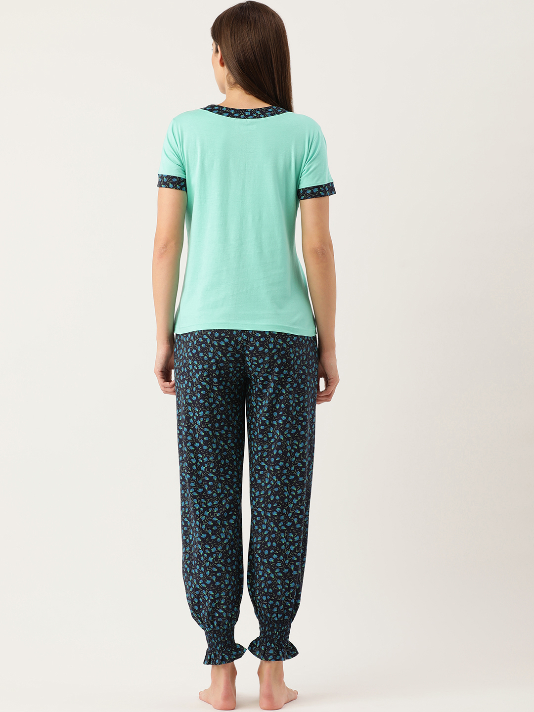 Slumber Jill pistach green/blue Pyjama set