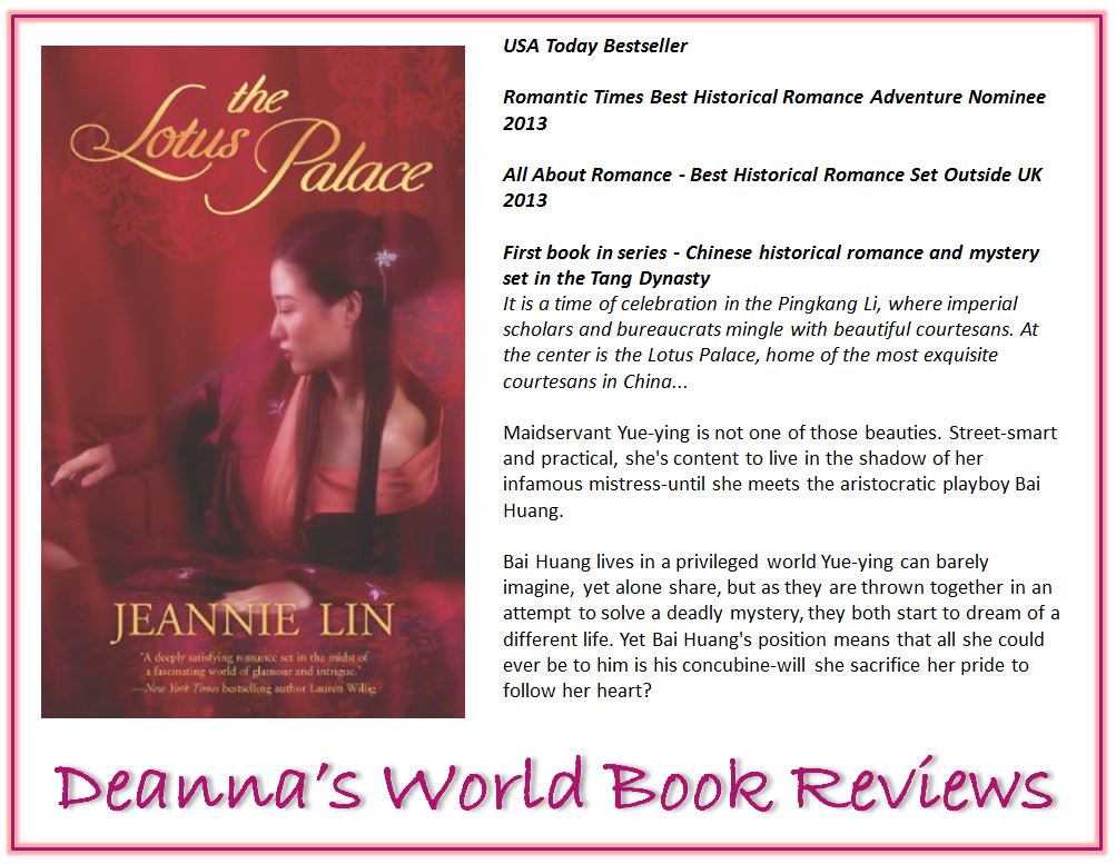 The Lotus Palace by Jeannie Lin blurb