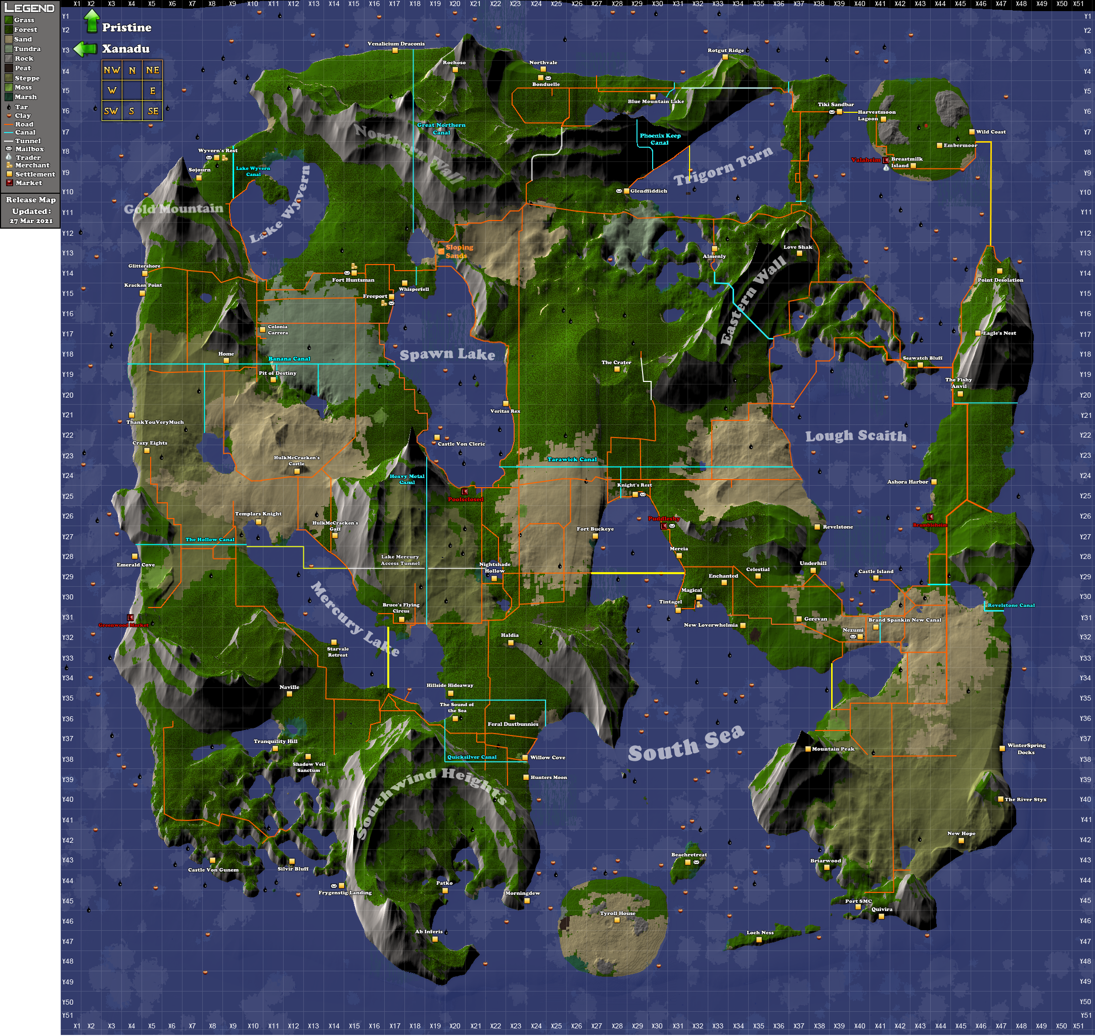 wurm unlimited map