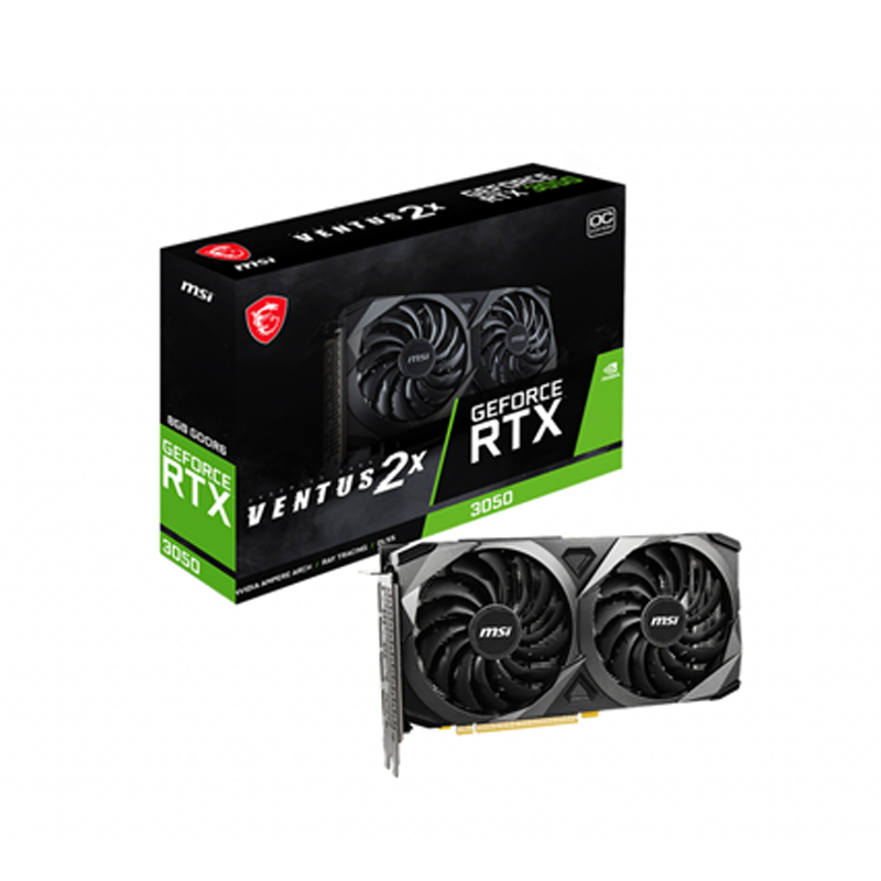 MSI GeForce RTX 3050 VENTUS 2X 8G