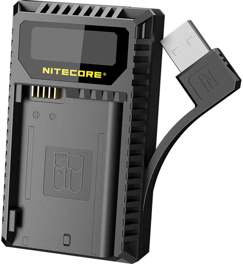 Nitecore UNK2 Dual-Slot USB Charger for Nikon EN-EL15 Batteries