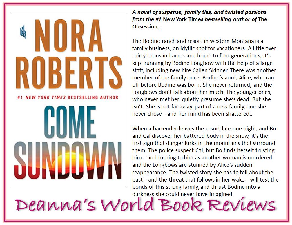 Come Sundown by Nora Roberts blurb