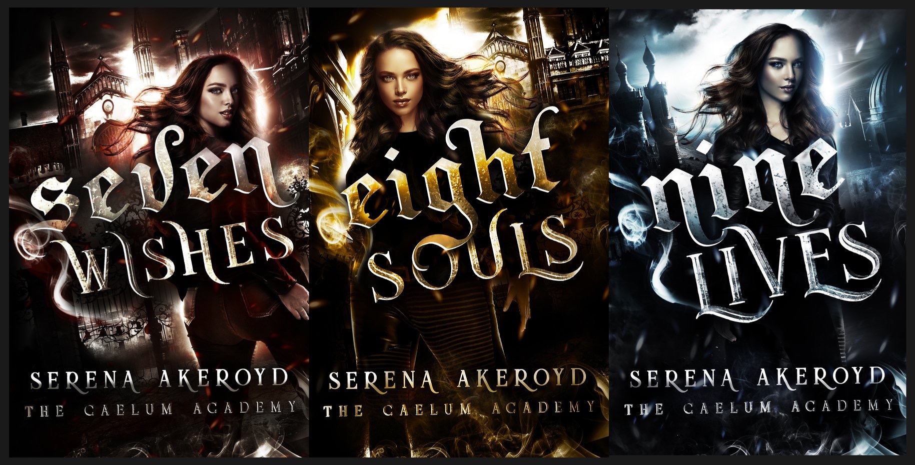 The Caelum Academy Trilogy by Serena Akeroyf